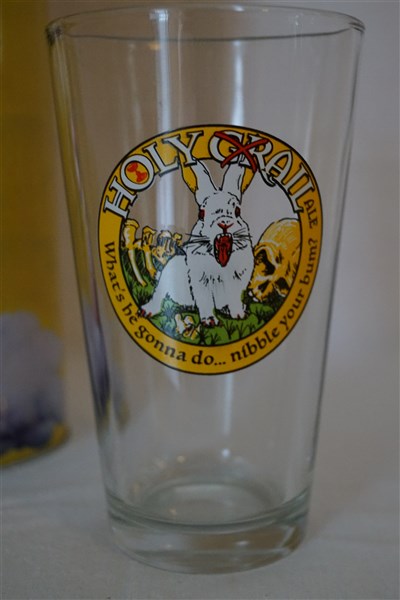 Monty Python Rabbit Pint Glass