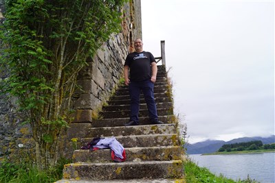 Me on my way down,Castle Stalker