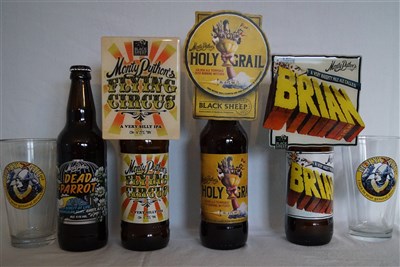 Monty Python Beer Clip Badges