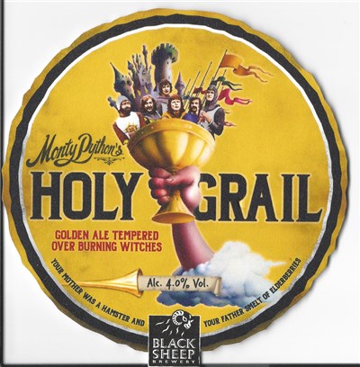 Monty Python Beer Pump Clip 1